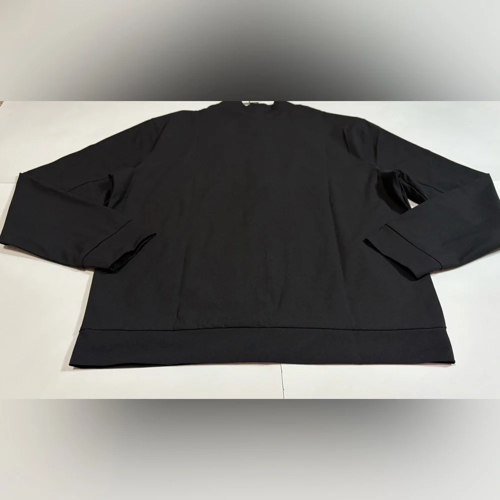 Kenneth Cole New York Men’s Full Zip Bomber Jacket KF9L48BLK black size M medium